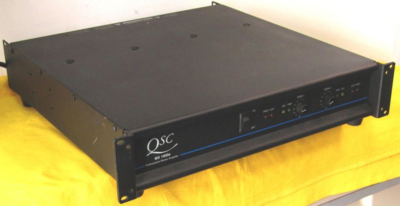 QSC社 MX1000a プロ用パワーアンプ