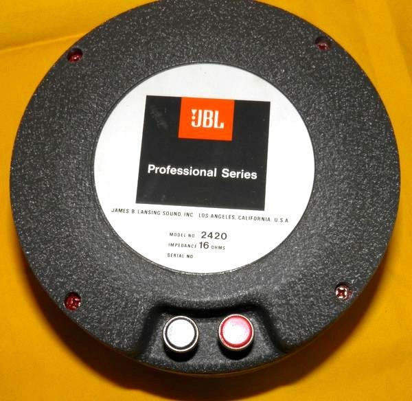 JBL 2420 1インチドライバー