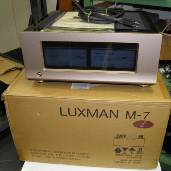ラックスマン LUXMAN M7i パワーアンプ