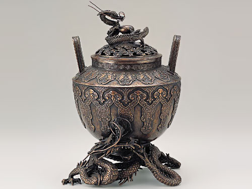 平成25年 干支特集 巳 - 高岡銅器 干支置物 巳 - 伝統工芸 - 贈答