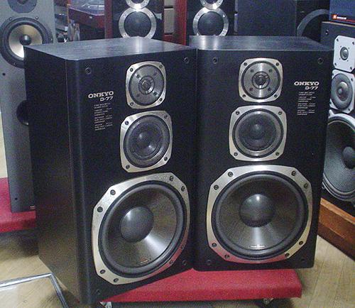 ONKYO/3WAYスピーカー・システム『D-77』(エッジ張替済)×2