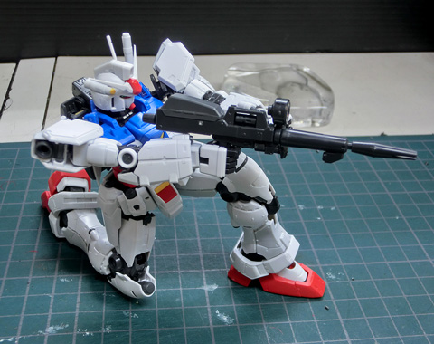 RG 1/144 RX-78GP01 ガンダム試作1号機ゼフィランサス サンプル製作