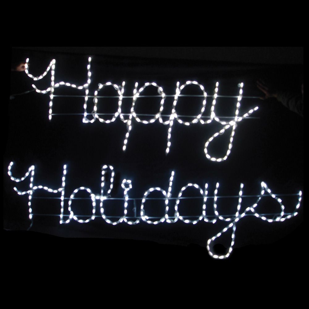 LED Happy Holidays – Brite Ideas Decorating