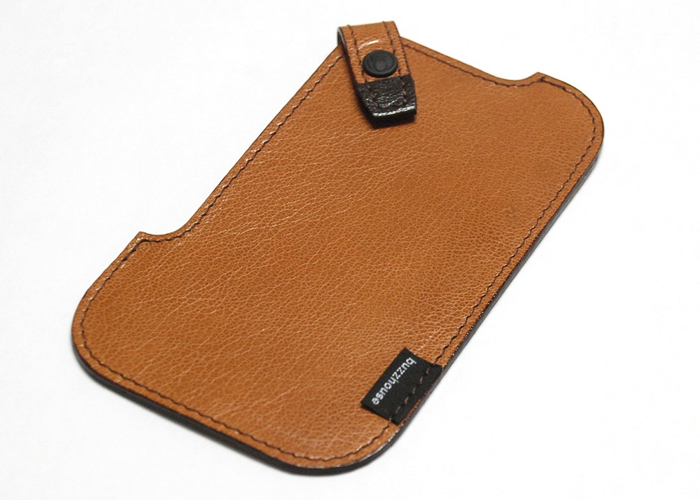 ハンドメイドレザートケース for iPhone 5 & 4/3GS/3G - buzzhouse design