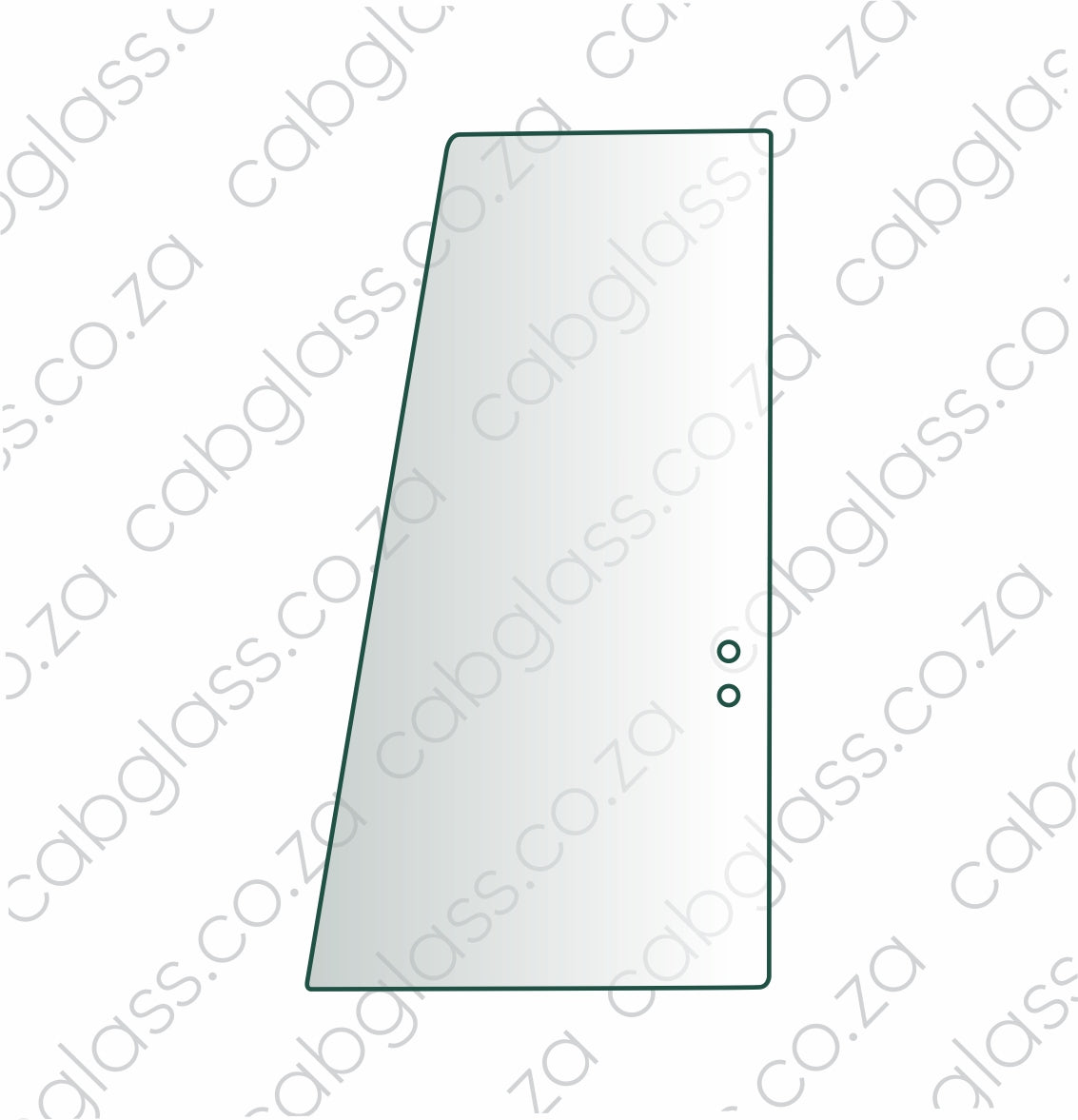 DOOR REAR SLIDER | HITACHI EXCAVATOR ZX DASH-5 – Cabglass