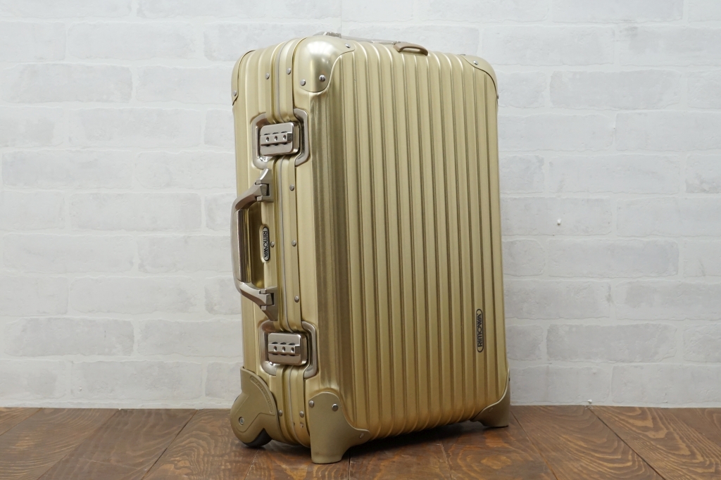 Rimowaリモワ スーツケース Topasトパーズ 35L 限定ゴールド