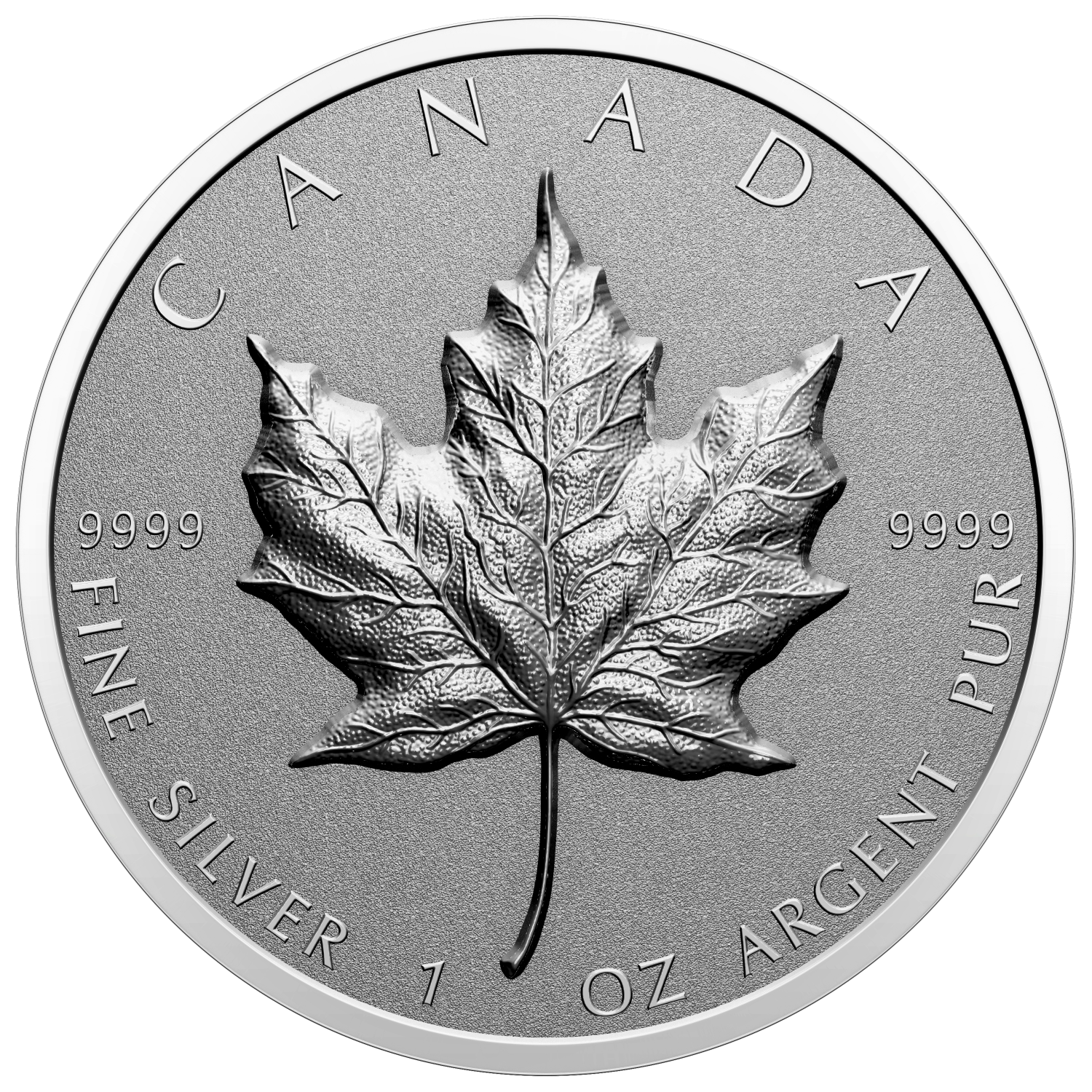2022 Canada $20 Ultra-High Relief 1oz. Silver Maple Leaf (No Tax