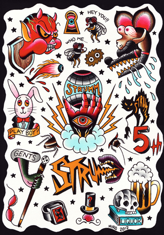 PAINTING - COTTON PICKIN TATTOO