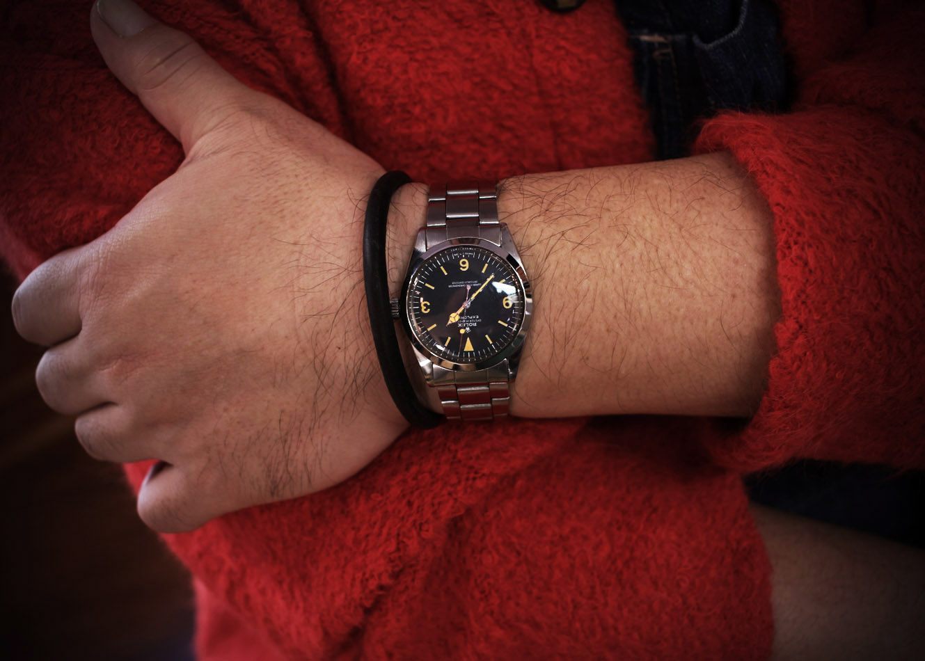 Sold item ］1971 Vintage Rolex Explorer I 1016 with Frog Foot Dial