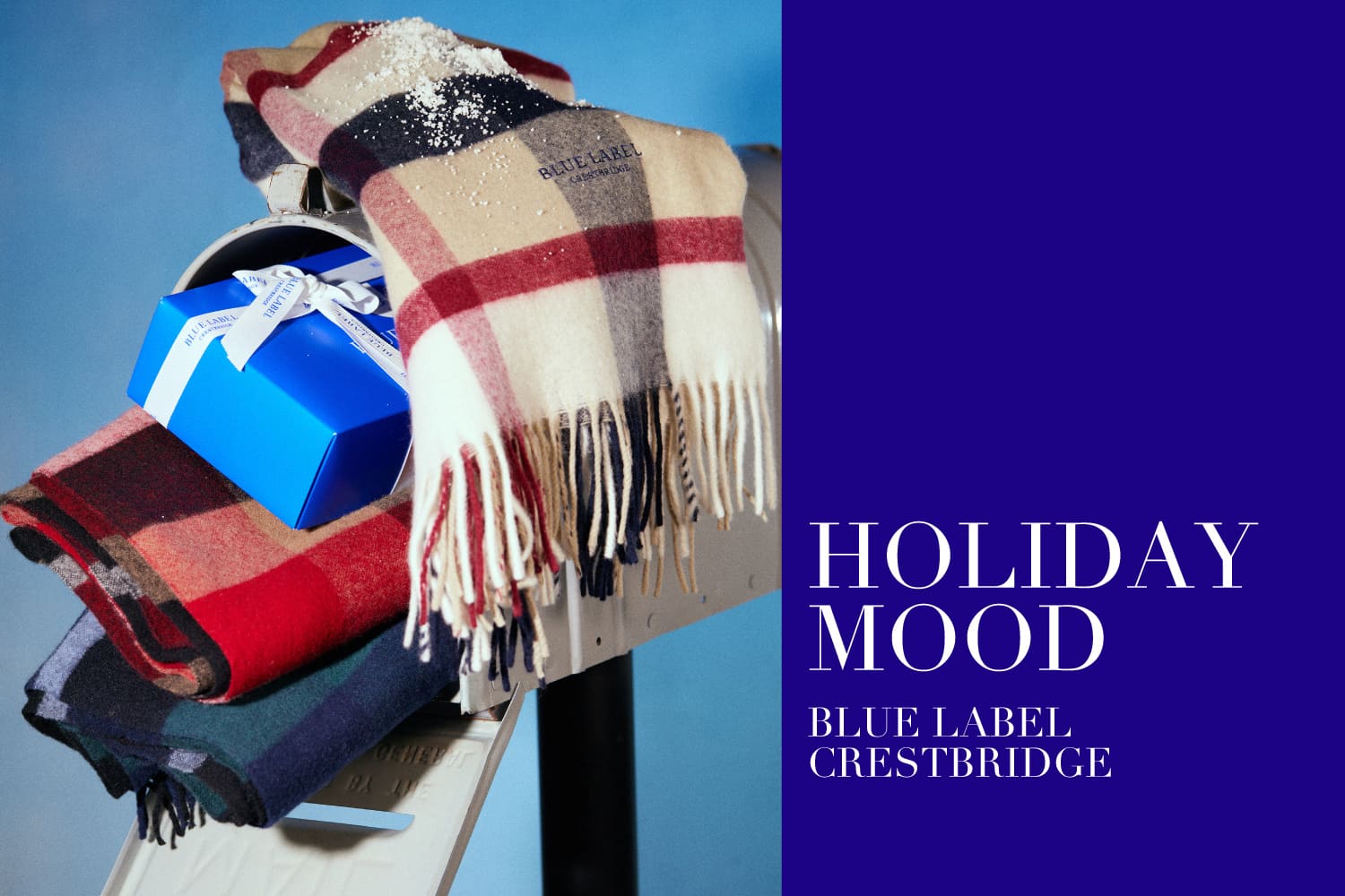 HOLIDAY MOOD BLUE LABEL CRESTBRIDGE｜BLUE LABEL CRESTBRIDGE(ブルー
