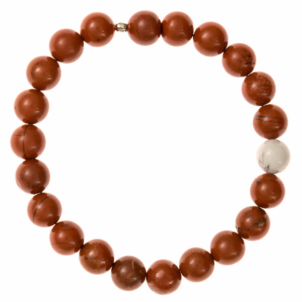 Red Rock - 8mm | DivinityLA Bracelets
