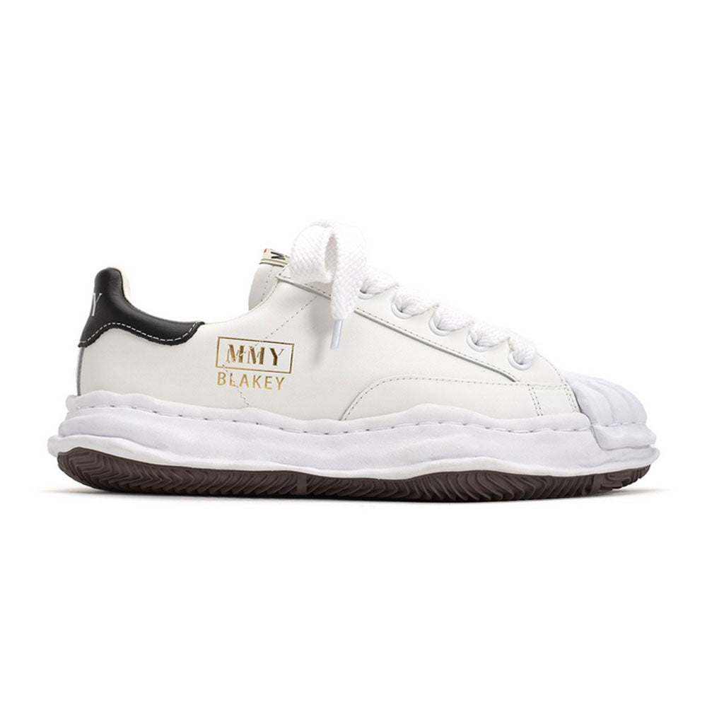 BLAKEY) OG Sole Leather Low-top Sneaker (A06FW702-WHITE) | Maison