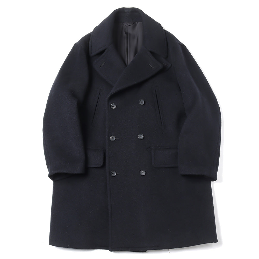 blurhms) Wool Cashmere Pea Coat (BHS23F014) | blurhms / ジャケット