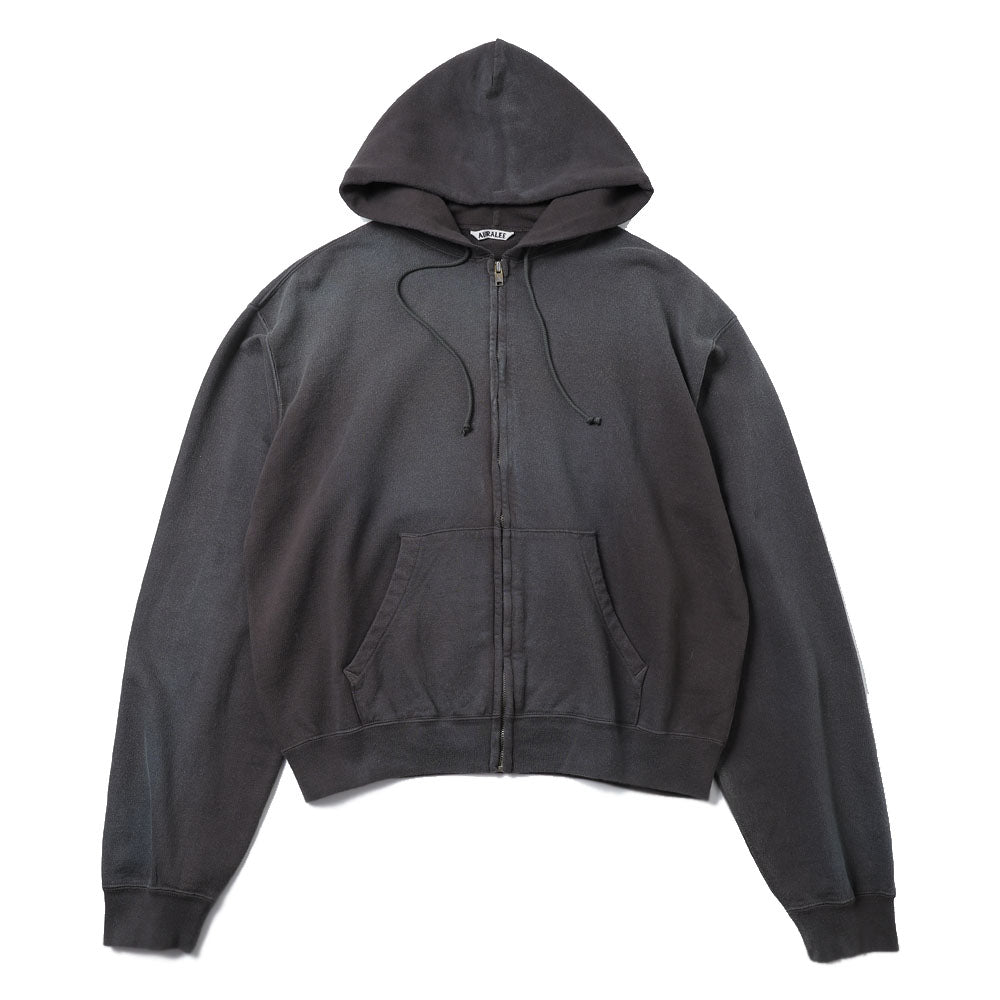 AURALEE(オーラリーPRODUCT DYED PIMA LIGHT SWEAT ZIP PARKA