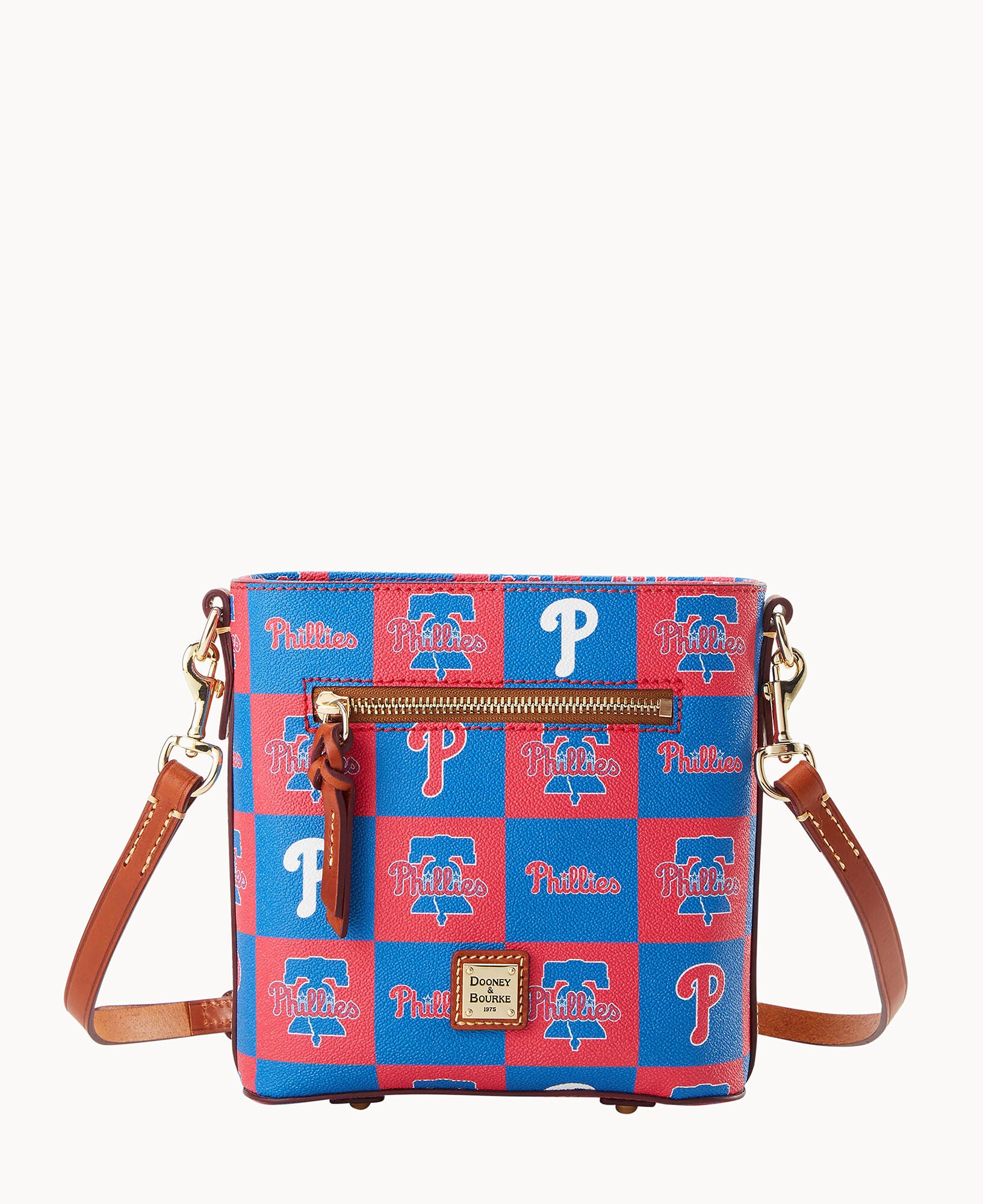 MLB Phillies Small Zip Crossbody – Dooney & Bourke