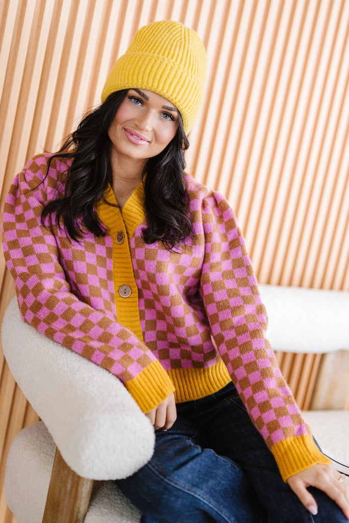Check Please, Cardigan – Dottie & Jo
