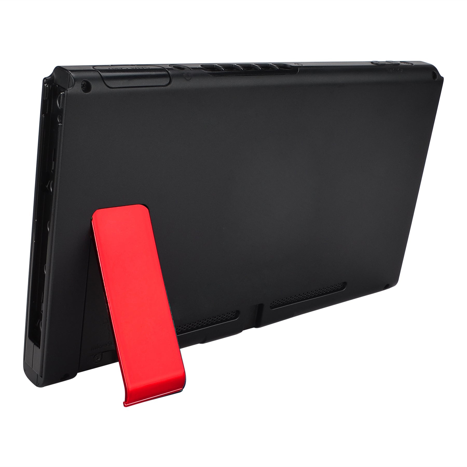 eXtremeRate 2 Set of Chrome Red Replacement Kickstand for Nintendo