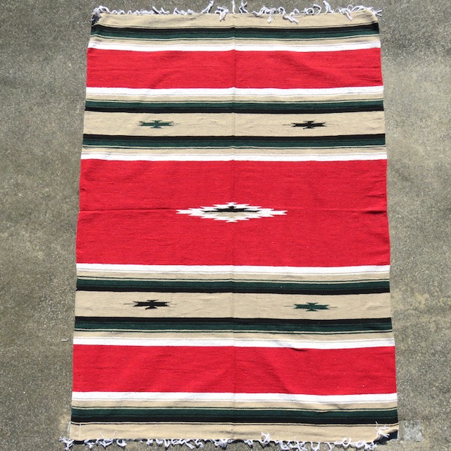 メキシカンラグ,サラペ,serape,厚手 レッド 商品詳細 愛知県豊橋市で