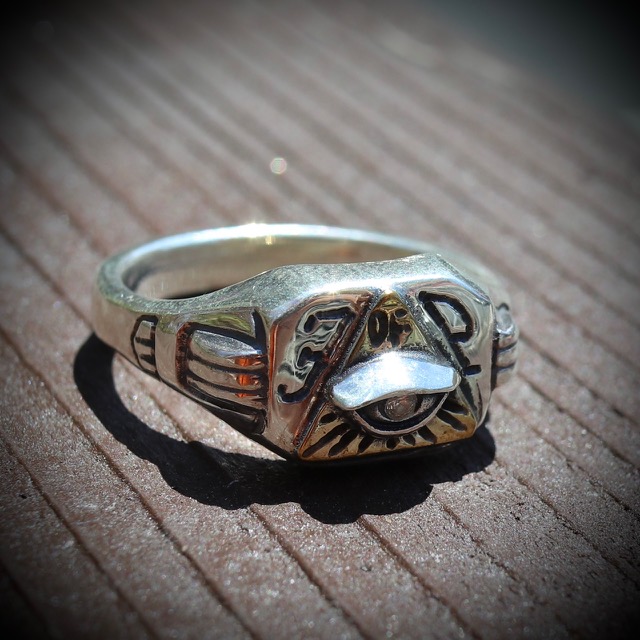 galcia ガルシア EYE OF PROVIDENCE リング Silver925/Brass 商品詳細