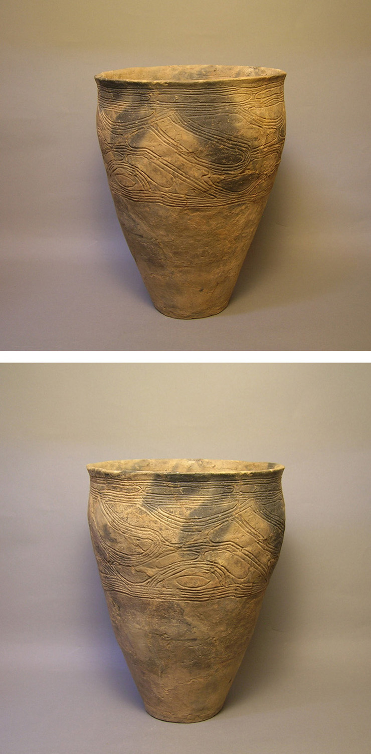 半蔵門ギャラリー - 縄文土器深鉢 | 古美術品専門サイト fufufufu.com