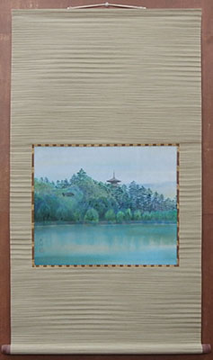 掛け軸 日本画作家 展示販売 ギャラリーたけやま