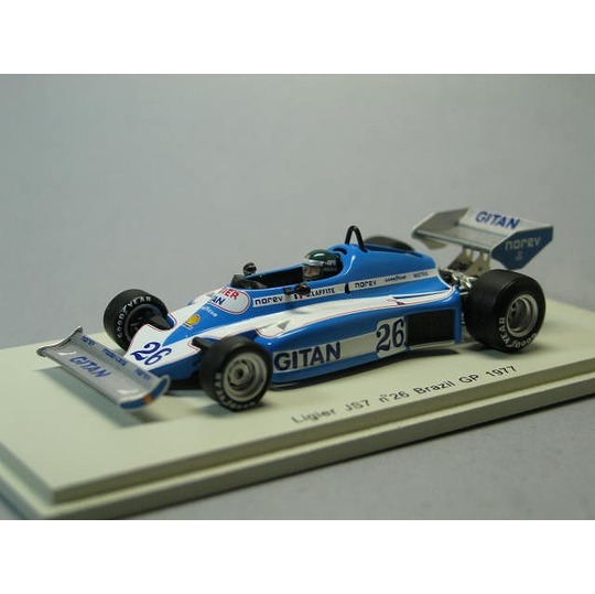 1/43 Ligier JS7 No26 Brazil GP 1977 商品詳細 人気の「エブロ、ミニ