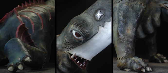 Volks】 大悪獣ギロン 完成品