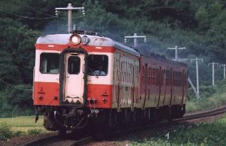 U-ME Rail from Tottori・Kiha 52 128