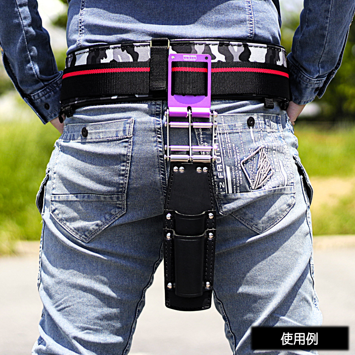 ニックス ベルトループ 【軽量アルミ ロング】 ALU15L-V ニックス部品