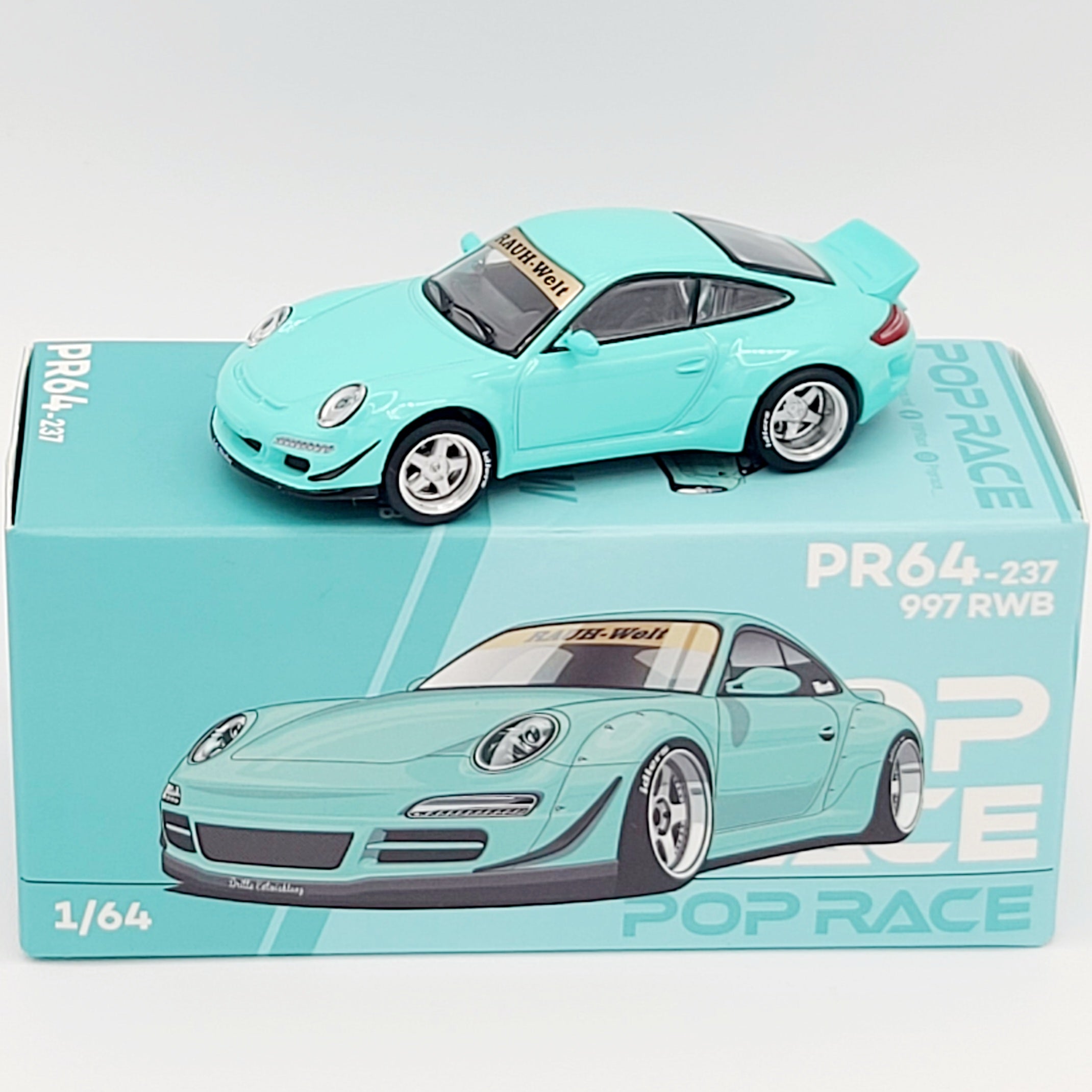Pop Race Porsche 997 RWB - 1:64 (2025 Limited Edition)