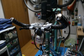 Bianchi – Pista ハンドル交換 – こなきのドンマイ！ブルベ🚴