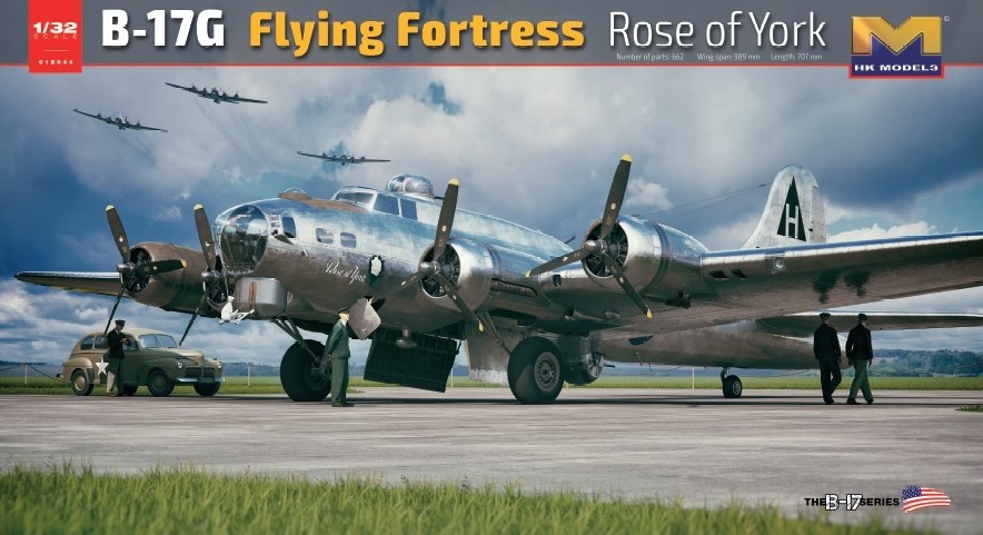 Models :: World War II :: 1:32 Scale :: B-17G Flying Fortress Rose