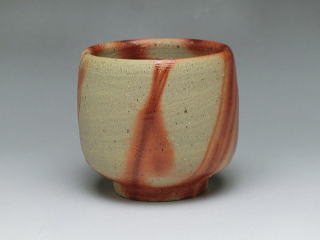 山本雄一 緋襷（ひだすき） ぐい呑