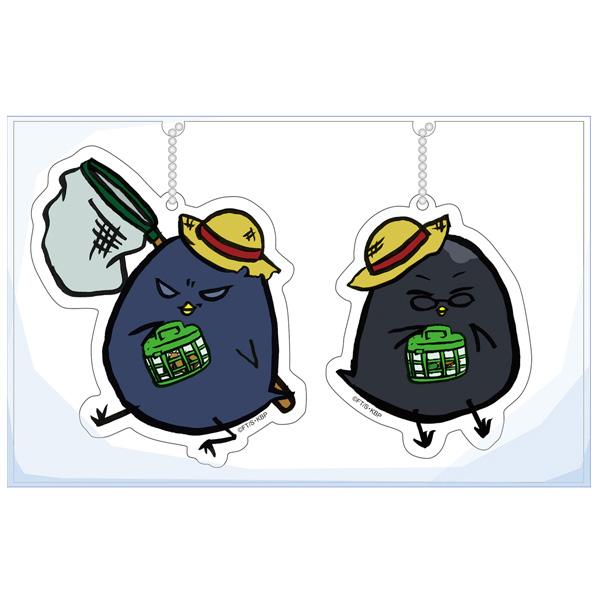 黒子のバスケ ひよこのバスケ ペアアクリルキーホルダーセット（縁側