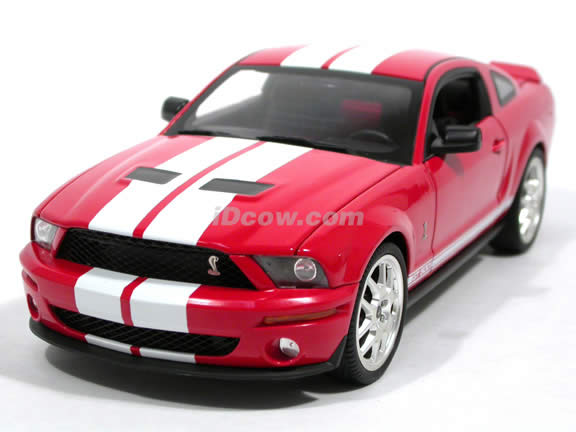 2007 Ford Mustang Shelby GT500 diecast model car 1:18 scale die