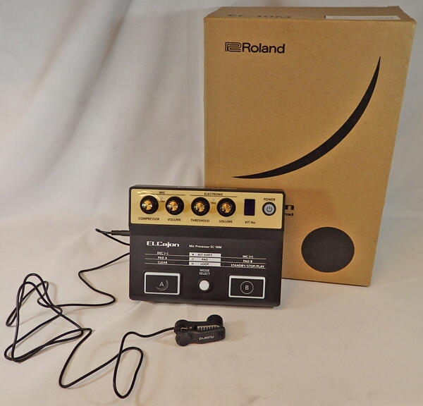 Roland EL Cajon 電子カホン セット Amazon.com: Roland ELCajon