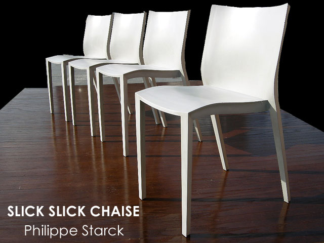 フィリップスタルク/SLICK SLICKスリック スリックチェア4脚 | 中古品