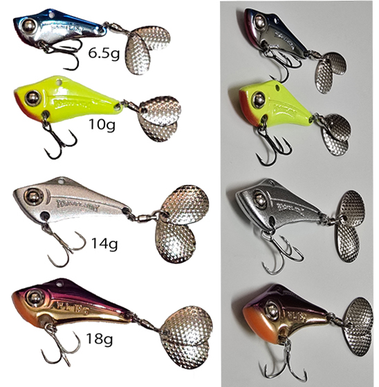 Water Land Spin Sonic 6.5g、14g、18g 商品説明