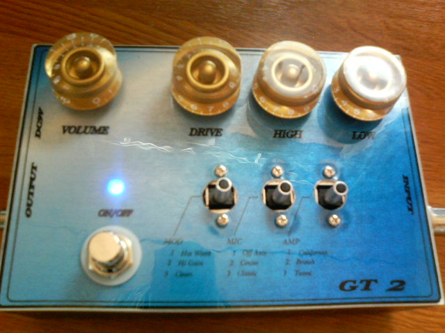 SansAmp GT-2 / B型さん ギター・エフェクターの自作改造【松美庵】