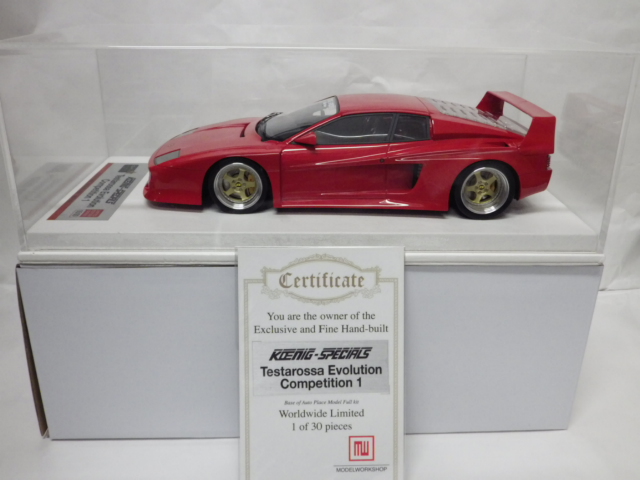 ミニカーショップグローバル - 1/18 APM ケーニッヒ テスタロッサ