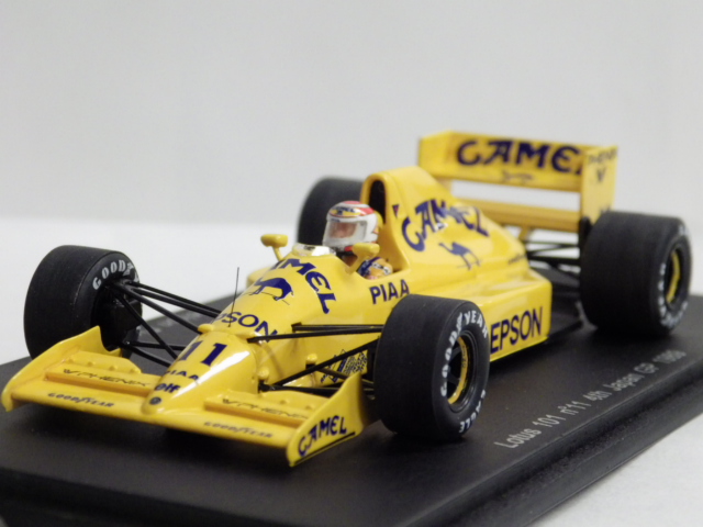 絶版 1/43 スパーク ロータス ジャッド 日本GP4位 1989 N.ピケ 絶版 1