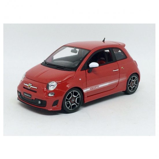 Abarth 500 1:18 - Burago - minimundi.com.br