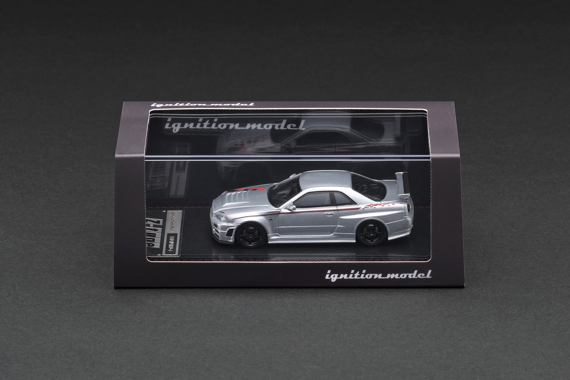 Ignition Model 1:64 Nissan Skyline (R34) GT-R Z-Tune in Silver