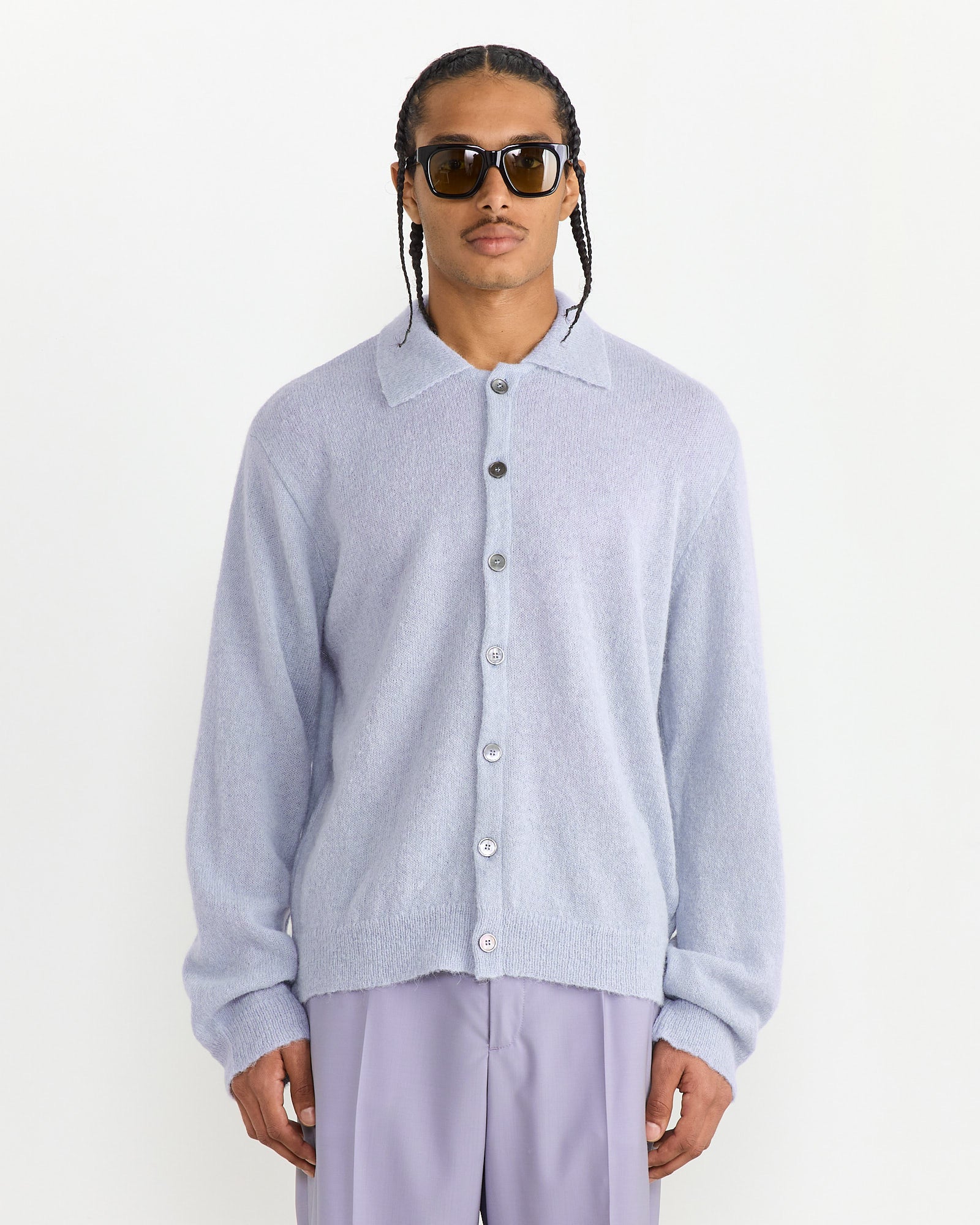 Evening Polo in Livid Blue