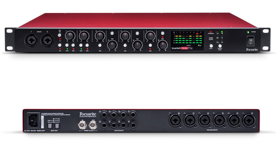 Focusrite Scarlett OctoPre マイクプリアンプ - PA/DTM（オーディオ