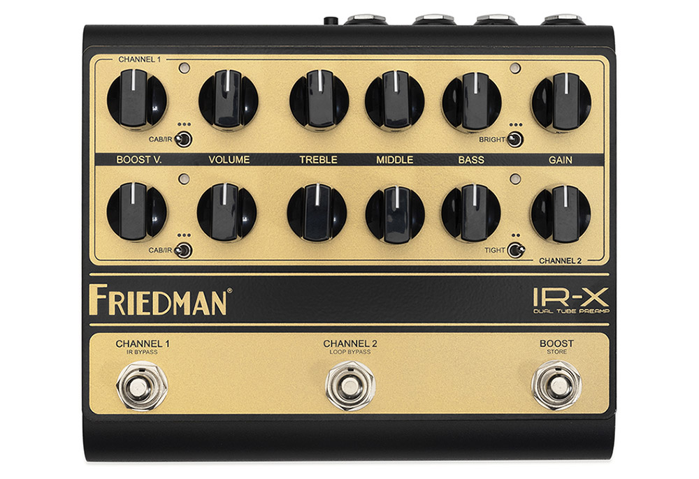 IR-X DUAL TUBE PREAMP｜Friedman Amplification