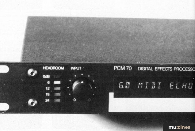Lexicon PCM 70 Digital Effects Processor (IM Feb 86)