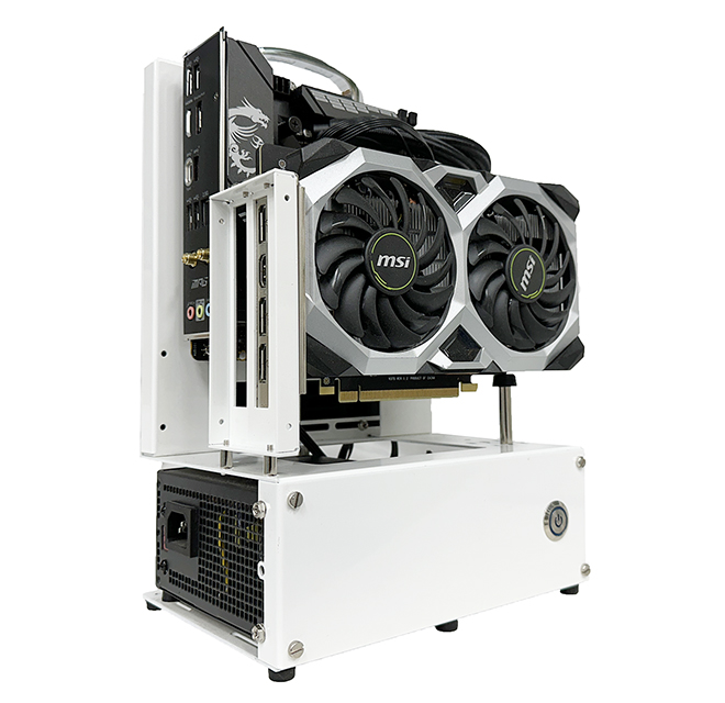 長尾製作所 オープンフレーム ver.mini-ITX ホワイトエディション