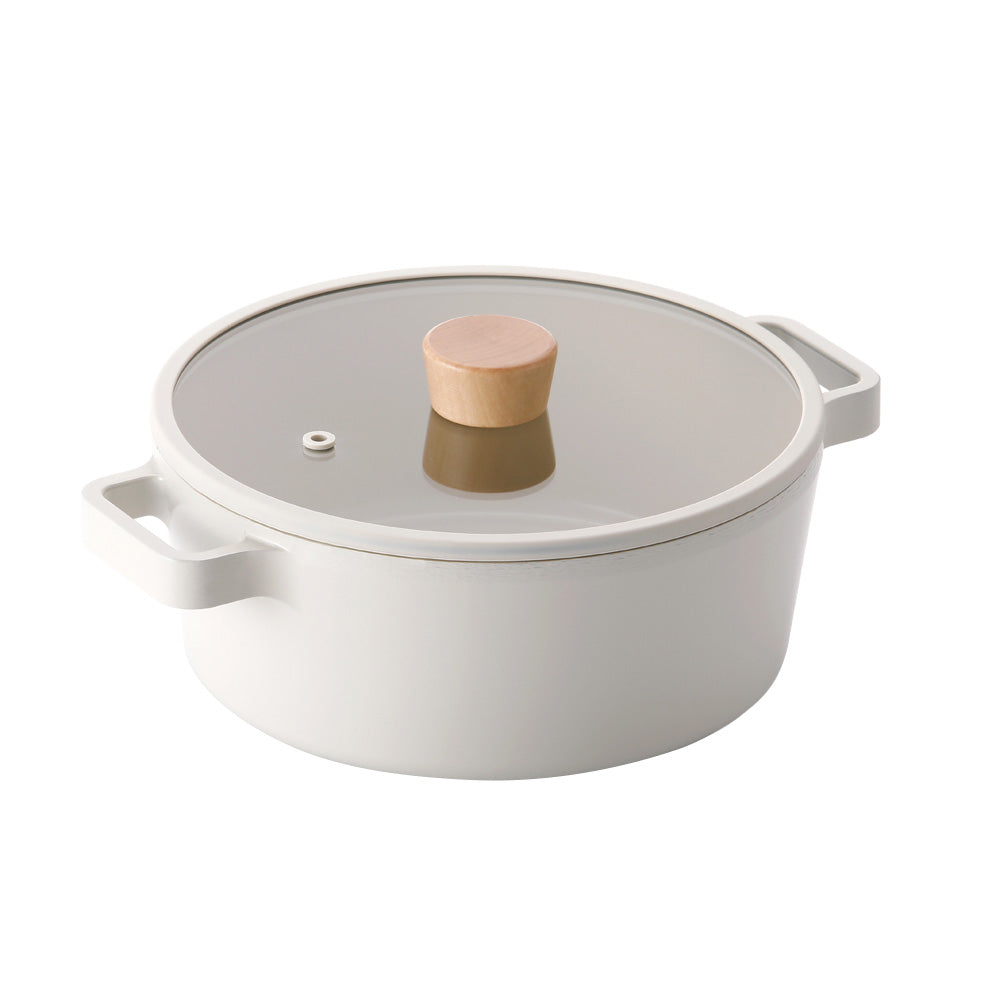 Non-Stick Ceramic Stock Pot with Lid - 9
