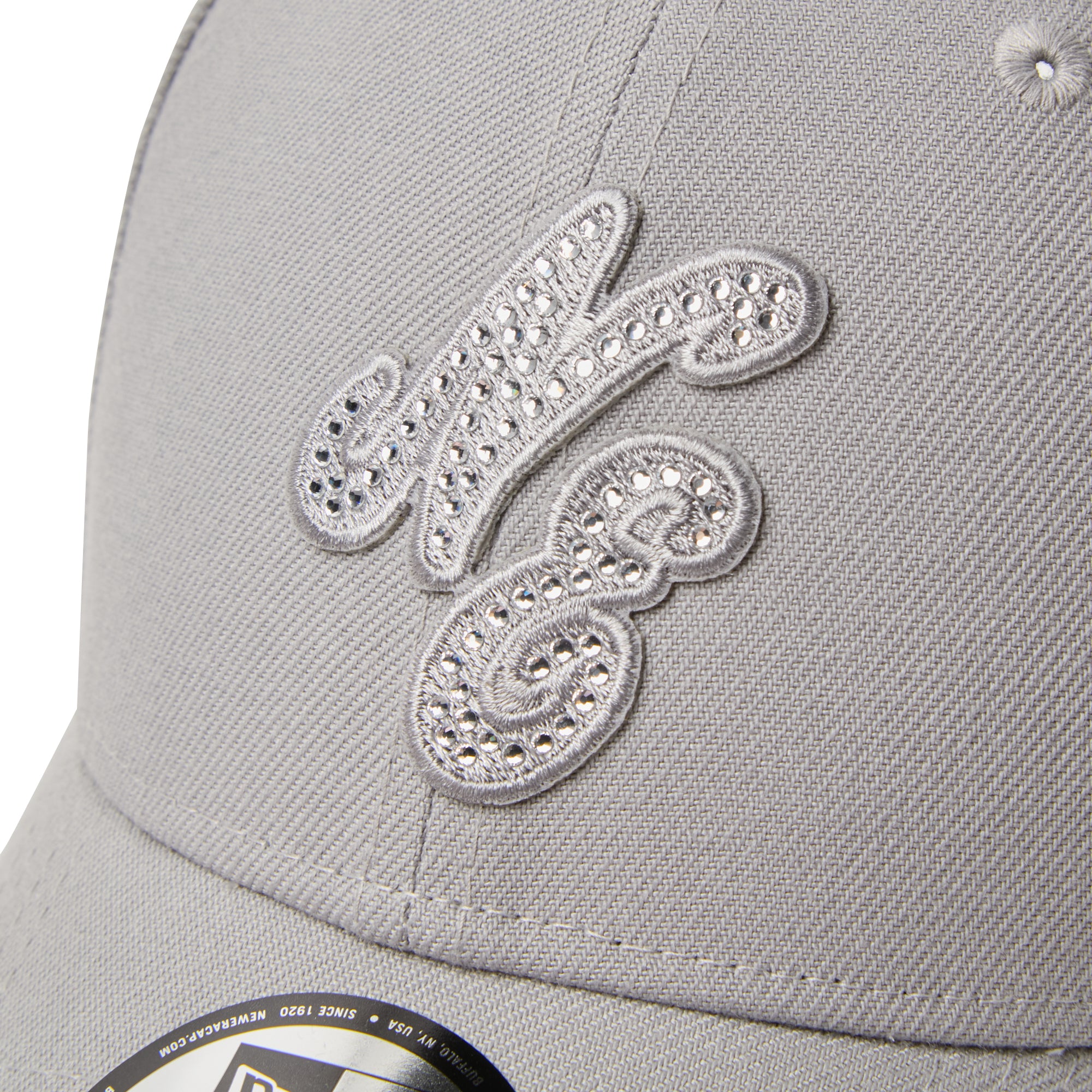 9FORTY Rhinestone ラインストーン クラシックロゴ グレー